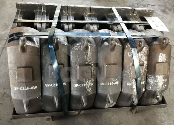 Μέρη μεταλλικών θρυμματιστών Σφυρίχτρα Μεγάλο σπαρακτήρα και κόπτες ράβδοι Αγκάθια Πλακέτες πλευρικών επένδυσης Καπάκια και καρφιά σφυριού Προστατευτές καρφιών