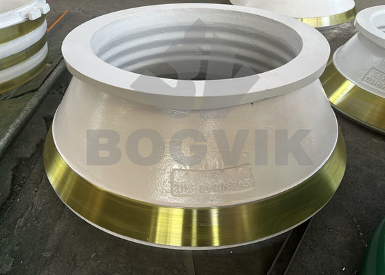 HP300 HP400 HP500 Κωνικό συντρίμμιο ανταλλακτικά μπολ επιφάνειας και μανδύα