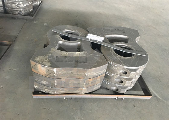 BOGVIK Castings Shredder Τμήματα φθοράς Σφυρί Δραστηριότητα σκληρή και μακρά φθορά