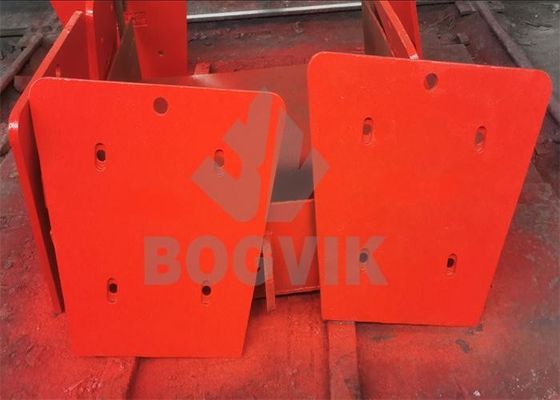Τμήματα φθοράς συντρίμμιας C105 Πλάκα άνω μάγουλου 570392 με Mn18Cr2