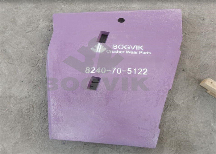 BR380 Σπαστικό σαγόνου Πλάκα άνω μάγουλο L/H 8240-70-5112 Πλάκα άνω μάγουλου R/H 8240-70-5122